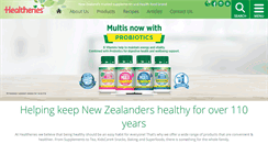 Desktop Screenshot of healtheries.co.nz